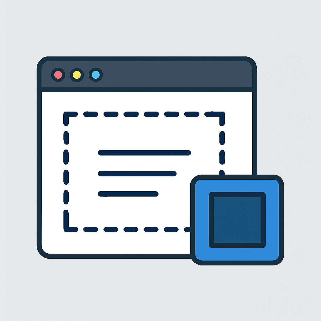 Ukázka rámečku kolem prvku pomocí CSS